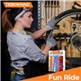 TEBOKHAD Dérive de Chaîne pour Vélo, Derive Chaine Velo, Ensemble Outil Chaîne Vélo 6 7 8 9 10 11 12 Vitesses (Pince, Démontage,