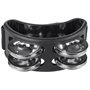 YKKJ Tambourin à Pied,Foot Tambourin Instrument de Musique à Percussion avec Métal Cloche pour Bras et Pieds (Noir, 1pc)