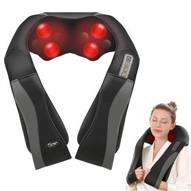 Électrique Masseur Cervical pour Dos et Cou avec Chauffage