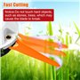 Chuancheng Lot de 80 Lames en Plastique débroussailleuse sans Fil pour STIHL FSA 45 Polycut 2-2