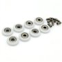 Roulettes pour porte de douche diamètre 23 mm