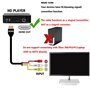 1.5 m HDMI mâle vers 3 RCA câble adaptateur AV Audio Vidéo extension de code pour TV HDTV DVD 1080p M/M Converter connecteur pla