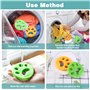 2 Rasoir à Peluches Portable Double Extrémité, Peigne Cachemire, 2 Brosse Anti Poils Animaux, Utilisé Pour éliminer Les Vestes d