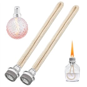 2 PCS Mèches Lampe a Huile