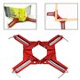 Itian 4PCS Alliage d'angle Droit à Angle Droit de 90 Degrés Picture Picture Frame Corner