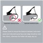 OFKPO Support de Téléphone pour Voiture Support Auto, Support Téléphone Universel Portable Fixation Puissante pour Smartphone