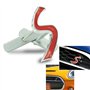 QIDIAN -Badge d’emblème de lettre de voiture Autocollants pour Cooper S ONE JCW F54 F55 F56 F57 F60 R56 R57 R58 R59 R60 R61 Club