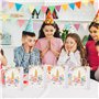 Sac Cadeau Licorne - 12 Pièces en Papier Kraft Réutilisable Avec Poignées pour Décorations de Fête D'anniversaire