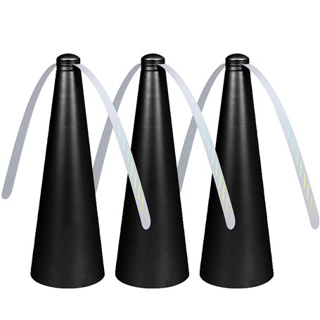 TableRe Ventilateurs Anti-Mouches Lot de 3 Électrique Répulsif à Pales Multi-Insectes sans Produits Chimiques Ventilateur Anti M