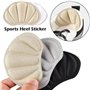 LiJuanWang Coussinets de Talon épais pour Chaussure,12 pièces (6 Paires) Coussinet Talon Chaussure,Protège Talon Autoadhésifs An