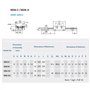 CNCYEAH MGN12H Guide de rail linéaire miniature 400 mm avec blocs coulissants MGN12H Roulement linéaire bloc de guidage linéaire