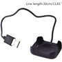 Câble de charge noir de 30 cm pour montre intelligente HW22, chargeur magnétique, support de station d'accueil, câble de charge 