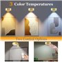 2 Pièces Lampe Tableau sans Fil Rechargeable dimmab