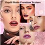 4pcs Couleurs Glitter Lip Kit