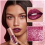 Métallique Briller Rouge à Lèvres, 4pcs Couleurs Glitter Lip Kit,Gloss à Lèvres Pailleté à Haute Brillance,Longue Durée, Résista