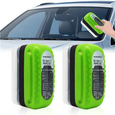 KUIRUNRX® Dissolvant de Film d'huile de Verre pour Voiture