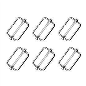 Boucles 30mm 20pcs boucles de rouleau coulissantes boucle de ceinture coulissante connexion courroie de rouleau de réglable pour