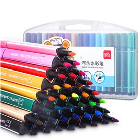 Stylo aquarelle lavable aquarelle coloriage stylo à dessin différentes couleurs marqueur stylo graffiti