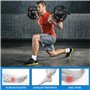 Lot de 4 paires de chaussettes de compression des pieds Nano Neuropathie Chaussettes de soutien Chaussettes de compression Chaus