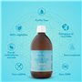DIOXNATUR® Dioxyde de chlore 3000 ppm CDS 500 ml. Seringue de 10 ml incluse. Bouteille en verre ambré avec compte-gouttes