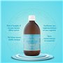 DIOXNATUR® Dioxyde de chlore 3000 ppm CDS 500 ml. Seringue de 10 ml incluse. Bouteille en verre ambré avec compte-gouttes