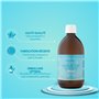DIOXNATUR® Dioxyde de chlore 3000 ppm CDS 500 ml. Seringue de 10 ml incluse. Bouteille en verre ambré avec compte-gouttes