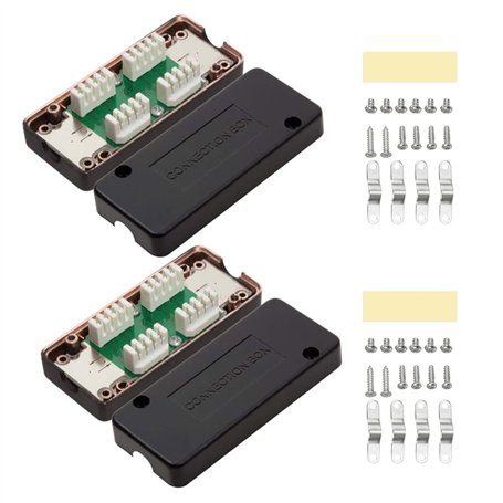 NA BouGPeng 2 Pièces Module de Connexion LSA de Catégorie 7 Connecteur LSA pour Réparation Oîtier de Connexion Cat 7 Rallonge de