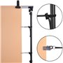 Zwenjuan Pince de Serrage Backdrop Clamp Clip,12 pièces Pinces à Toile de Fond,Support de Fond Clips Supports de décors pour Stu