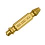 BOBOZHONG Extracteur de Vis Cassées,Lot de 6 Extracteurs de Vis, Extracteur de Vis Endommagé Extracteur à Vis à TêTe Double Extr