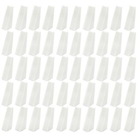 Lot de 50 éponges de maquillage réutilisables pour nail art