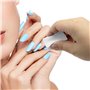 Lot de 50 éponges de maquillage réutilisables pour nail art, éponge de maquillage triangulaire, outil de beauté