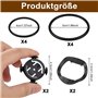 Lot de 2 supports de vélo pour GPS Garmin - Compatible avec Garmin GPS - Pour Garmin Edge 200/500/510/520/800/810/1000