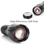 Lampe Torche Multicolore avec Filtre Vert Rouge, WESLITE Torche Rouge Vert Blanc 1000 lumens Lampe de Poche Puissante avec Aiman