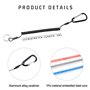 fil d'acier ceinture mousqueton corde perdue