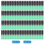 100 pièces Adaptateur de connexion Connecteurs pour fibres optiques Connecteurs SC rapide de connecteur de fibre optique incorpo