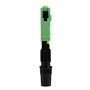 100 pièces Adaptateur de connexion Connecteurs pour fibres optiques Connecteurs SC rapide de connecteur de fibre optique incorpo