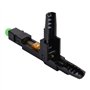 100 pièces Adaptateur de connexion Connecteurs pour fibres optiques Connecteurs SC rapide de connecteur de fibre optique incorpo
