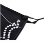 AYOMI Gant de cuisine fantaisie fantaisie en néoprène avec strass - Motif main de femme - Pour la cuisine, le barbecue, la cuisi