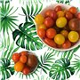 Nappe en Feuille de Palmier Tropical
