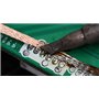 U-Trade Mèche à dessouder - Fil de retrait de soudure - 2,5 mm de large - 1,5 m de long - Tresse à haute efficacité pour un retr