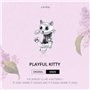 Charms Chat pour Bracelet Pandora Perle Breloques en Argent Sterling 925 Cadeau Femme Fille