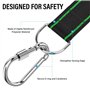 Yomisee Fixation balançoire, Fixation hamac, Suspension balançoire, supporte jusqu'à 500 kg en Polyester indéchirable avec 2 Pat