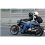RekoTandem Harnais de Sécurité Moto Enfants avec Poignées Réfléchissantes - Noir