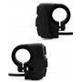 QWORK® 22mm Interrupteur de Guidon Moto - 3 en 1 - Commutateur de Phare/Clignotant/Klaxon pour Moto, Vélo Électrique, VTT, Scoot