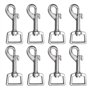 OWAYOTO Lot de 8 mousquetons pivotants pour laisse de chien