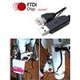 Câble série USB vers RJ45 pour Skywatcher - Câble de commande télescopique - Prise en charge du logiciel EQMOD ASCOM EQ6-R AZEQ6