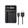 FUGASUN NB-5L NB 5L LCD Chargeur Unique Chargeur de Batterie pour Canon PowerShot S100 S110 SX200 SX210 SD990 is SX230