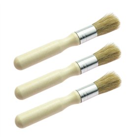 Pinceau Rond en Bois pour la Peinture de Meubles