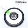 X SIM FITNESSX Veilleuse LED 3 couleurs pour voiture Lumière de coffre Lampe de lecture Magnétique Intensité variable USB Rechar