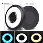X SIM FITNESSX Veilleuse LED 3 couleurs pour voiture Lumière de coffre Lampe de lecture Magnétique Intensité variable USB Rechar